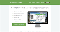 Desktop Screenshot of garmentbasepro.com